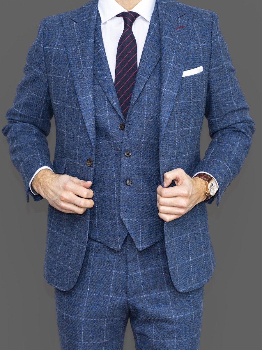 Erkek Takım Elbise – Slim Fit, Yün Karışımlı – ANTRASIT