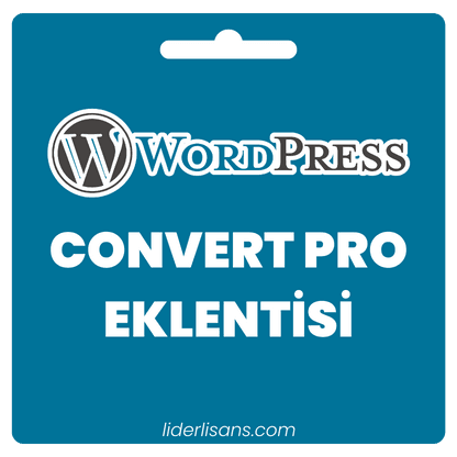 Convert Pro Eklentisi