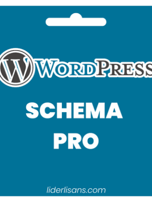 Schema Pro | Orijinal WordPress Eklentisi