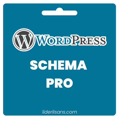 Schema Pro | Orijinal WordPress Eklentisi
