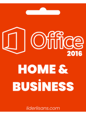 Office 2016 Home&Business (MacOs) | Orijinal Lisans