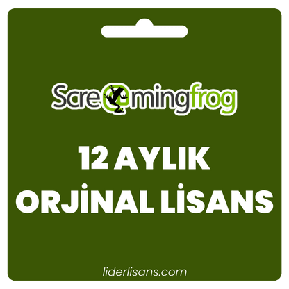 Screaming Frog | Orijinal Lisans 1 Yıllık