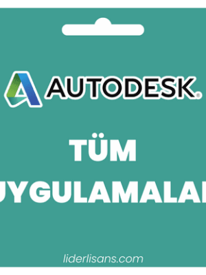 AutoDesk Tüm Uygulamalar Lisansı – Autocad Lisans