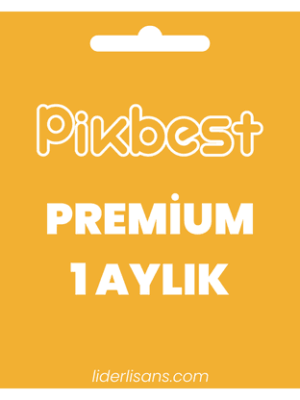 Pikbest Dijital Lisans 1 Aylık