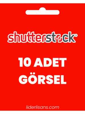 ShutterStock | Orijinal Lisans 10 Görsel İndirme