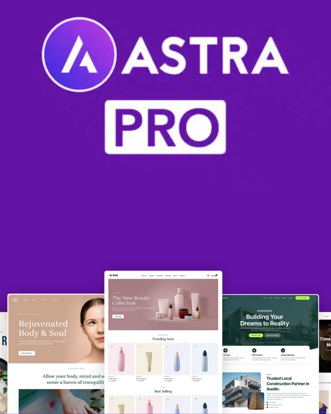 Astra Pro WordPress Teması