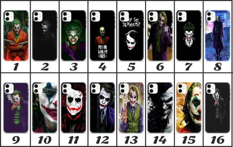 Joker Baskılı Telefon Kılıfı - Görsel 2