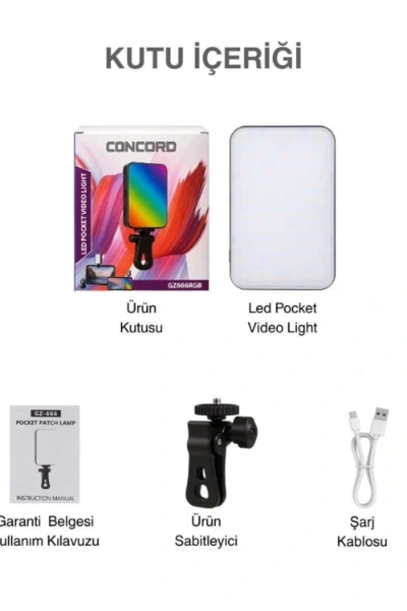 Clip fill tasinabilir mini rgb led selfie isigi 540560393 sw600sh600.webp