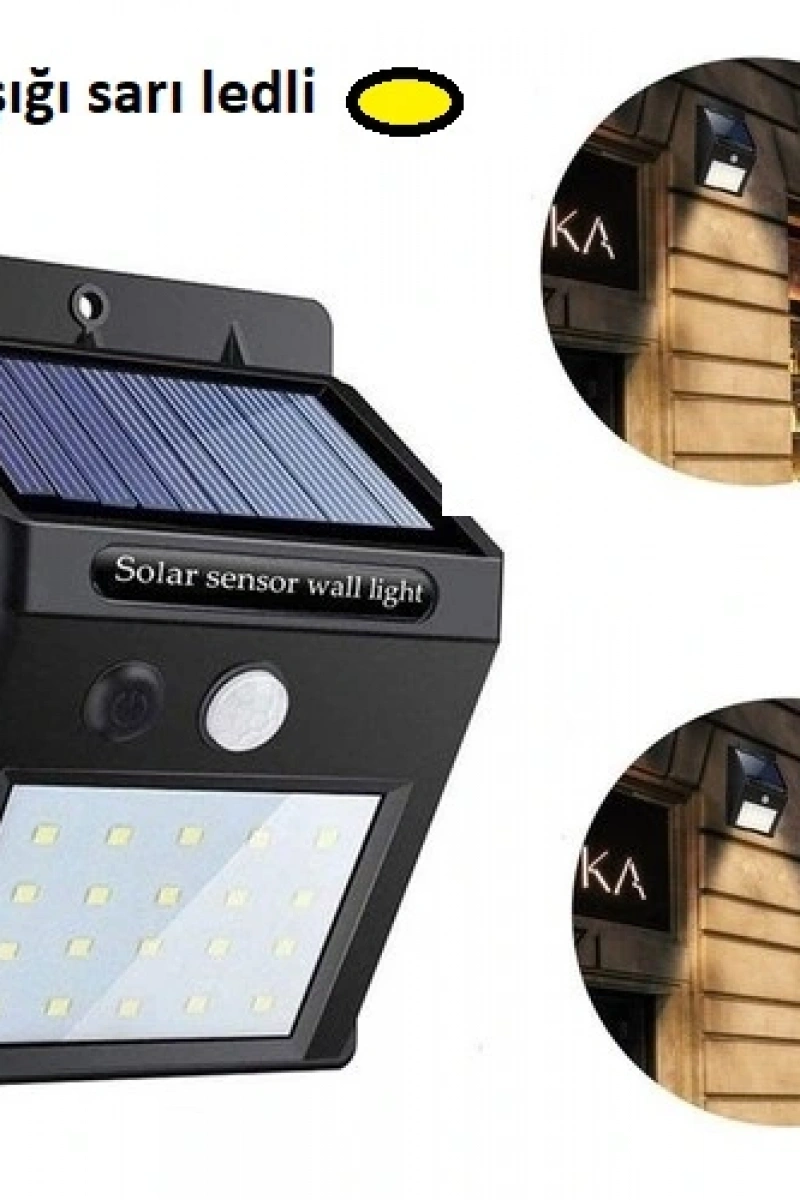 Hareket sensorlu gunes enerjili lamba 20 led 190698522 sw500sh500.webp