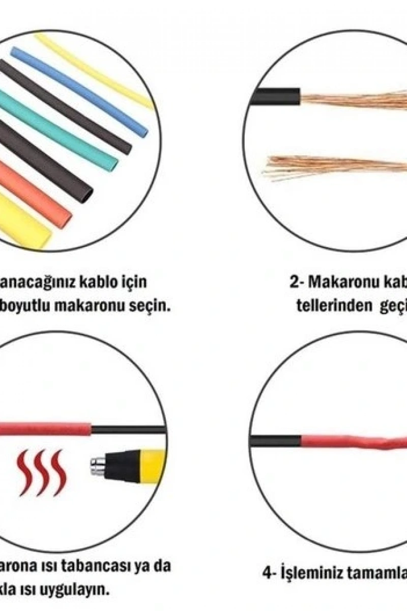 Kablo koruyucu makaron seti 560 parca 245700721 sw469sh527.webp