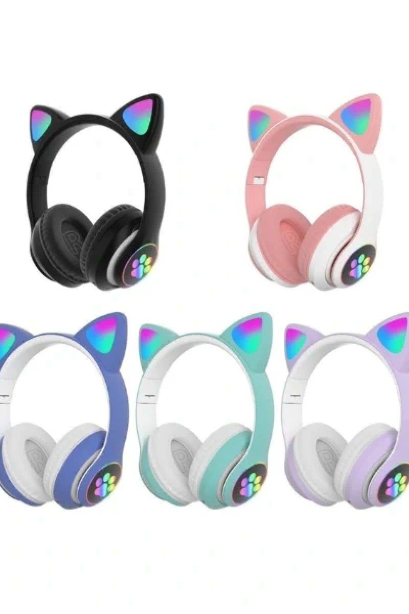 Kedi figurlu bluetooth kulaklik 184801722 sw600sh600.webp
