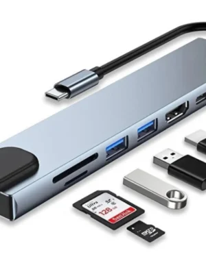 Type c girisli 8 port donusturucu ve coklayici 1 68668569 sw600sh600.webp
